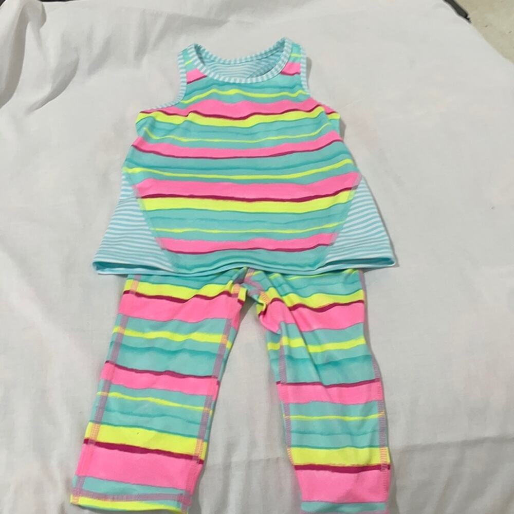 Gymboree 4 Capri and workout top set nwot